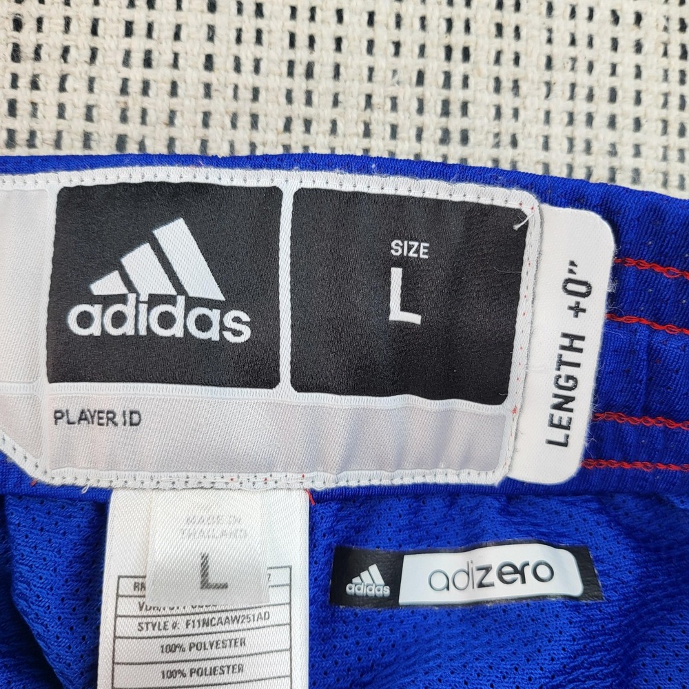 Kansas Jayhawks Pants Women Large Red‎ Blue NCAA Basketball Adidas adizero - Picture 4 of 6